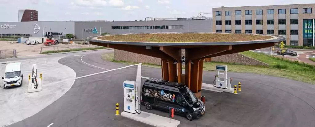 Fountain Fuel Waterstoftankstation